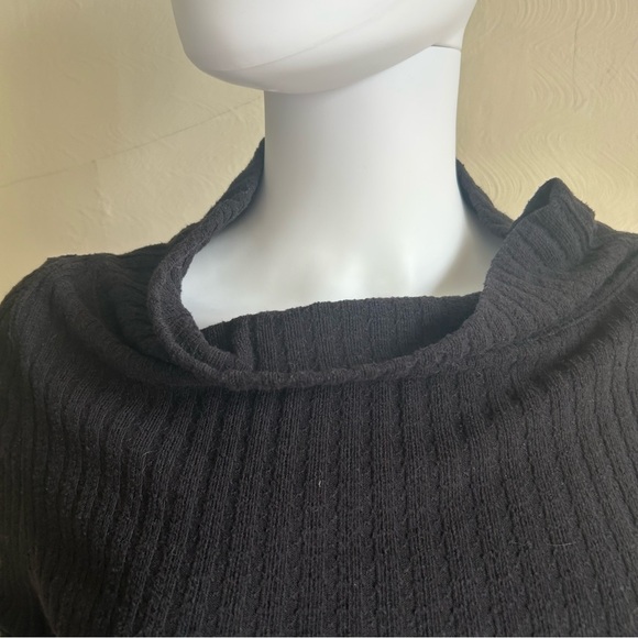 Free People Y2K-style Mixed Up Cuff Thermal Funnel Neck, Crochet, L - Picture 5 of 12
